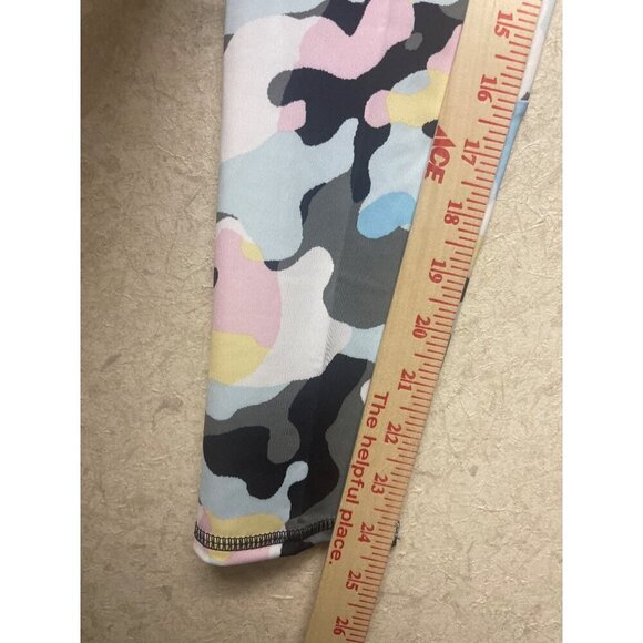 NEW! Adidas Aeroready Pull On Leggings Pink Blue Black Girl's Size XL - Picture 6 of 10